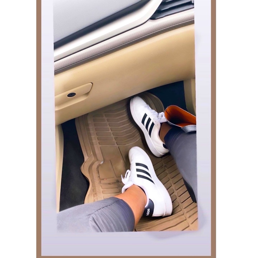 Classic White Adidas Sneakers size 10 women